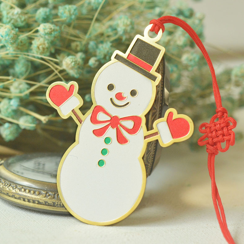 彩艺书签—可爱雪人